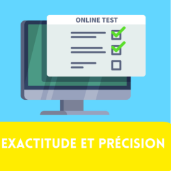 Pack 4 tests exactitude et...