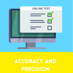 Pack 4 tests exactitude et précision FR