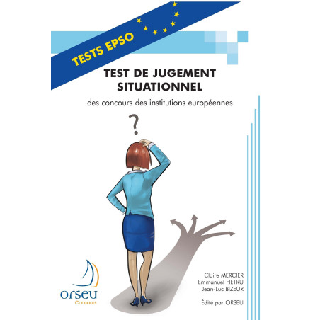 Livre Test de jugement situationnel 2013