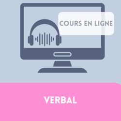Cours vidéo de raisonnement verbal