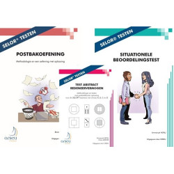 Selor-Testen 3-boekenpakket: abstract, postbackoefening, situationele beoordelingstest