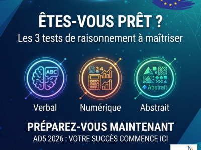 Concours AD5 2026 : préparez vos tests de raisonnement dès maintenant