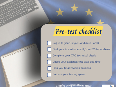 Vos tests en ligne AD5 approchent : votre checklist avant les épreuves